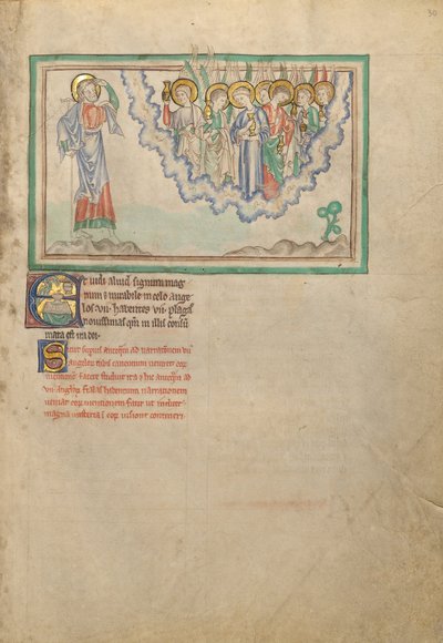 The Seven Angels with the Seven Vessels by Unbekannt Unbekannt